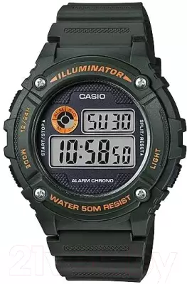 Наручные часы Casio W-216H-3B фото