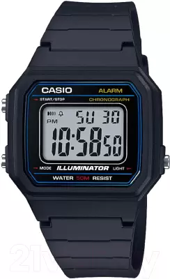 Наручные часы Casio W-217H-1A фото