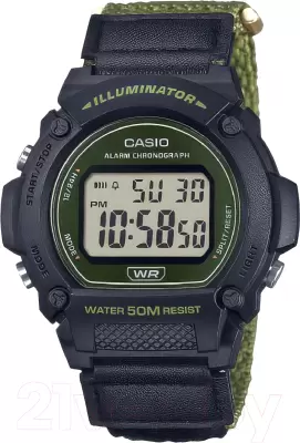 Наручные часы Casio W-219HB-3A фото