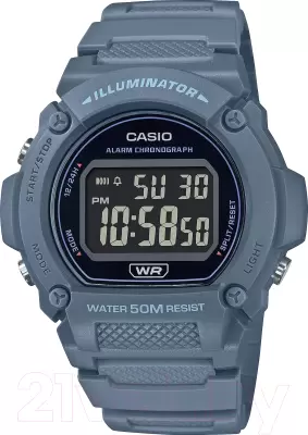 Наручные часы Casio W-219HC-2B фото