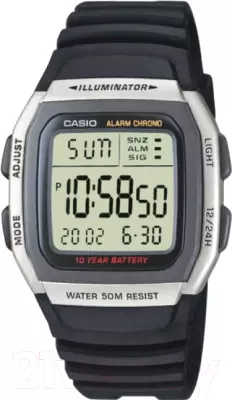 Наручные часы Casio W-96H-1AVES фото