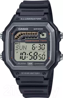 Наручные часы Casio WS-1600H-1A фото