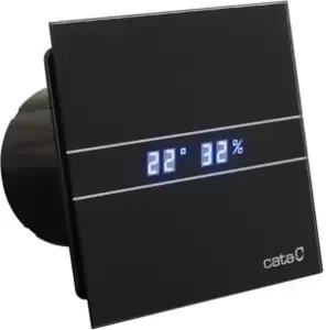 Вытяжной вентилятор CATA E-100 GTH BK