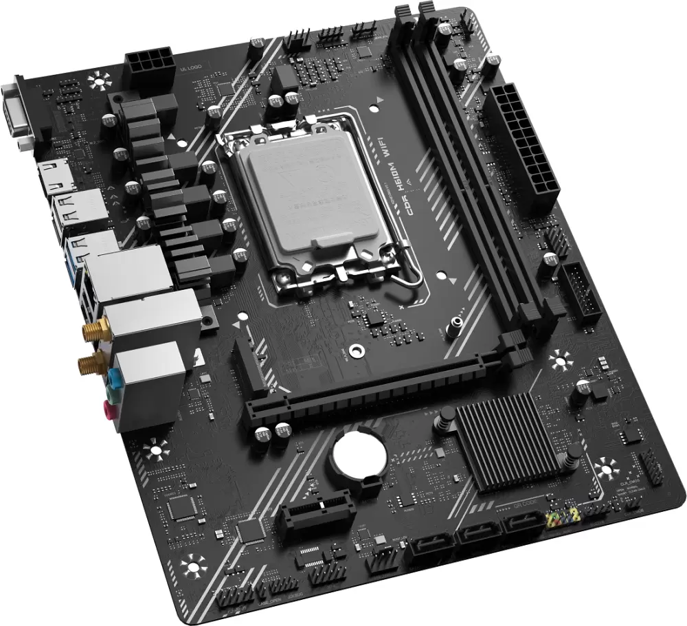 Материнская плата CBR H610M WiFi фото