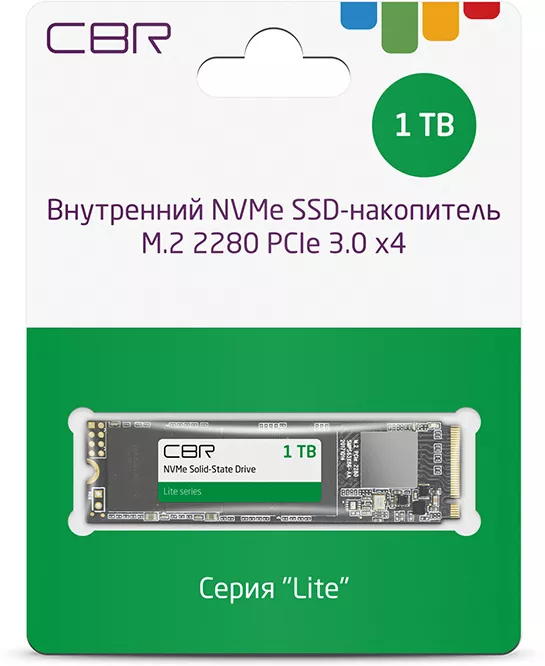 SSD CBR Lite 1TB SSD-001TB-M.2-LT22 фото 2