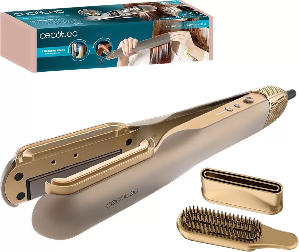 Cecotec AirLisse 2 в 1 ForceDry Champagne 111302