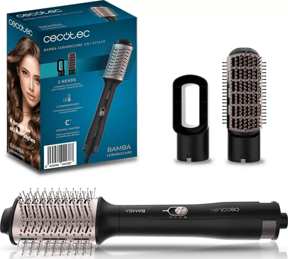 Фен-щетка Cecotec CeramicCare 3W1 Styler 04438 фото