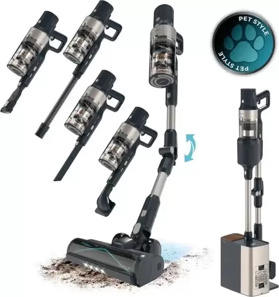 Пылесос Cecotec Conga Rockstar 5500 Hurricane Station Pet Flex фото