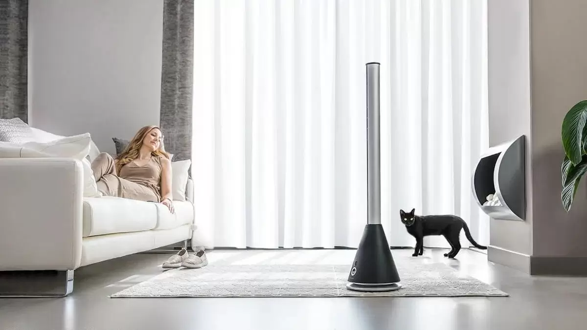 Колонный вентилятор Cecotec Energysilence 9900 Skyline Bladeless 05927 фото