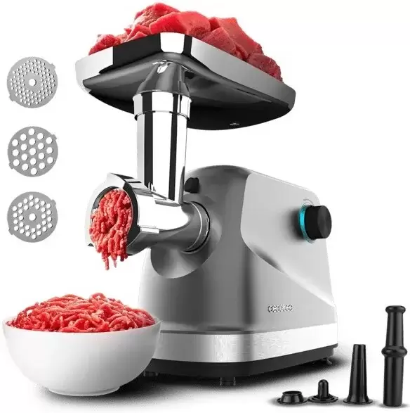 Мясорубка Cecotec Crusher 1400 Steel фото 2