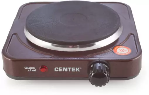 Настольная плита CENTEK CT-1506 (коричневый) фото