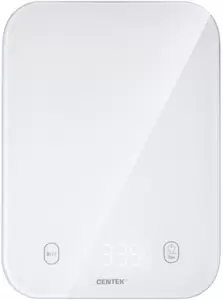 Кухонные весы CENTEK CT-2480 (белый) фото