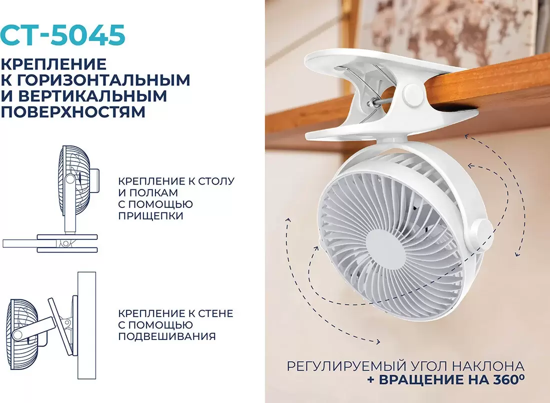 Вентилятор CENTEK CT-5045 фото