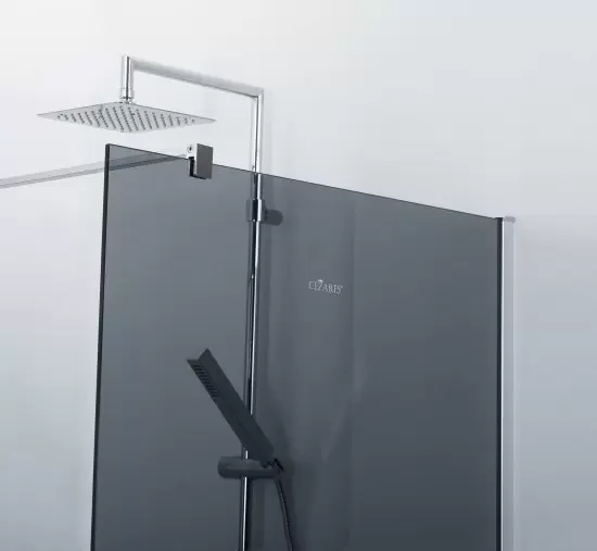 Душевая перегородка Cezares Liberta-L-1-110-120-GR-Cr фото 3