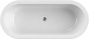 Акриловая ванна Cezares Slim Central-180-80-60-NERO-SET фото