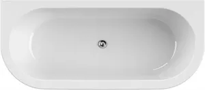 Акриловая ванна Cezares Slim WALL-180-80-60-W37-SET фото
