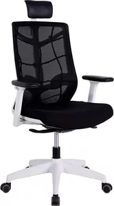 Кресло Chair Meister Nature II (рама белая, черный) фото