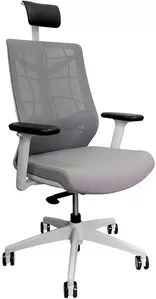 Кресло Chair Meister Nature II (рама белая, серый) фото