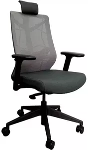 Кресло Chair Meister Nature II (рама черная, темно-серый) фото
