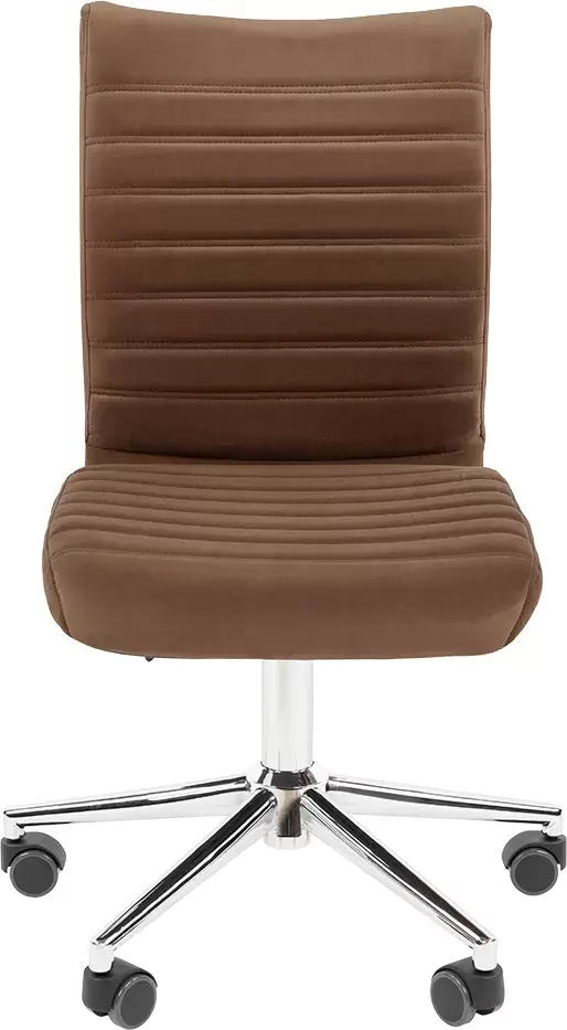Офисное кресло Chairman 033 (ткань T-14 коричневый) фото