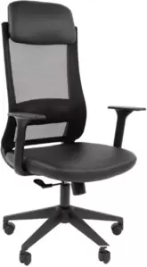 Офисное кресло Chairman 500LT ( экокожа черный/TW-01 черный) фото