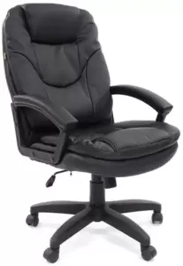Офисное кресло Chairman 668LT N (черный пластик/экопремиум черный)