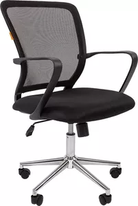 Кресло Chairman 698 Chrome (черный) фото