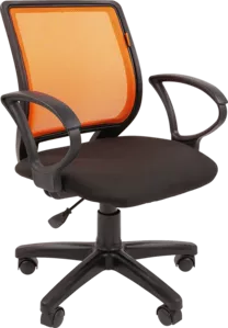 Офисный стул CHAIRMAN 699 (черный/оранжевый) фото