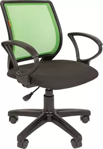 Офисный стул CHAIRMAN 699 (черный/светло-зеленый) фото