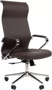 Офисное кресло Chairman 702 (экопремиум коричневый) фото