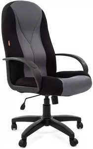 Кресло CHAIRMAN 785 (черный/серый) фото