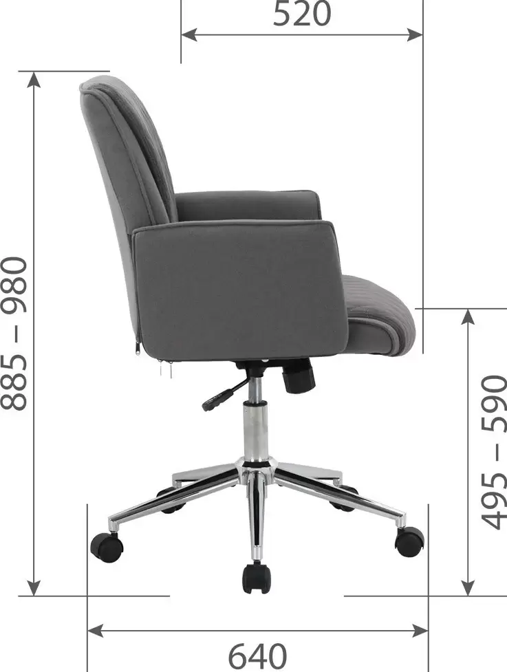 Офисное кресло CHAIRMAN CH302 (бежевый) фото