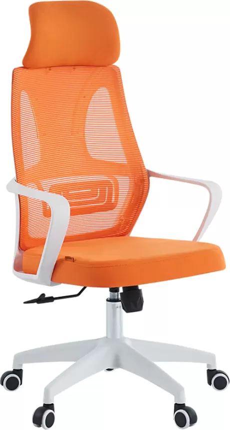 Chairman CH636 (белый пластик/оранжевый)