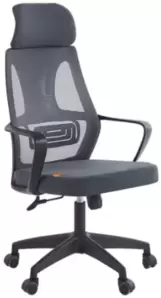 Chairman CH636 (ткань, черный пластик/темно-серый)