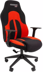 Кресло Chairman Game 11 (черный/красный) фото