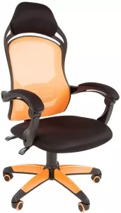 Кресло CHAIRMAN Game 12 (черный/оранжевый) фото
