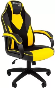 Chairman Game 17 экокожа (черный/желтый/белый)