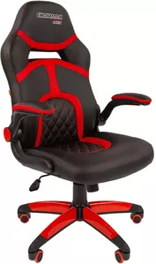 Кресло CHAIRMAN Game 18 (черный/красный) фото
