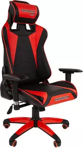 Кресло CHAIRMAN Game 44 (черный/красный) фото
