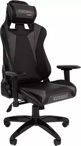 Кресло CHAIRMAN Game 44 (черный/серый) фото