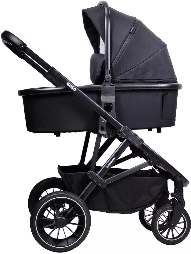 Детская коляска Chiccolino Gold 2 в 1 (black) фото 2