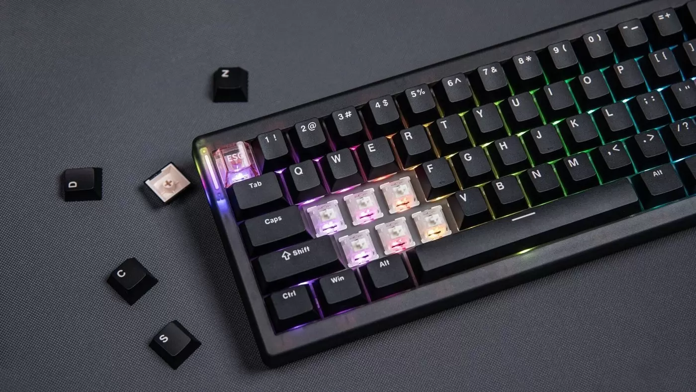 Клавиатура Cidoo QK61 V2 (черный) фото