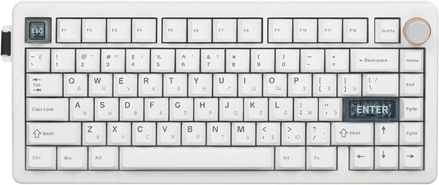 Клавиатура Cidoo QK75 (белый) фото