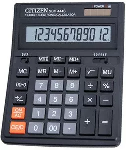 Настольный калькулятор CITIZEN SDC-444S фото