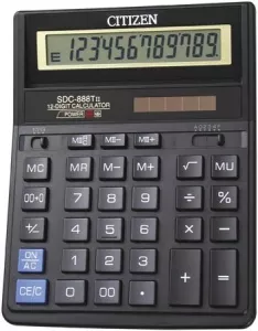 Калькулятор CITIZEN SDC-888TII фото