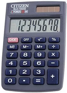 Карманный калькулятор CITIZEN SLD-100III фото