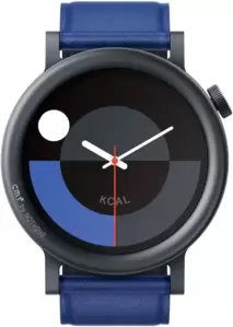 Умные часы CMF Watch Pro 2 (темно-серый, синий кожаный ремешок) фото