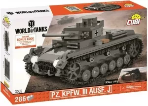 Конструктор Cobi World of Tanks 3062 PzKpfw III Ausf. J фото