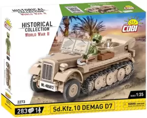 Конструктор Cobi World War II 2273 Sd.Kfz 10 Demag D7 фото
