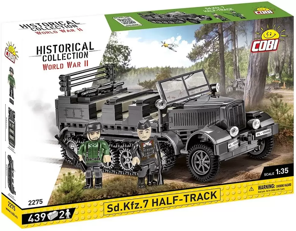 COBI World War II 2275 Sd.Kfz. 7 Half-Track